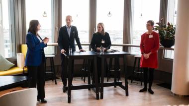 Die Diskutanten des Abends.